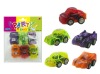 Wholesale pull back car toys,plastic pull back toys,toy car(printed cartoon on the car)