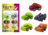 Wholesale pull back car toys,plastic pull back toys,toy car(printed cartoon on the car)