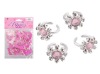 Wholesale rings toy, plastic princess ring