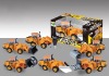 Wholesale 1:87 Diecast construction farm car model,Pull-back Farm car toys