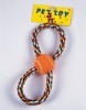 Wholesale PET'S TOY BALL ON STRING 18MM*11"