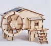 Wholesale Solar Toy Windmill/wooden windmill