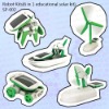 Wholesale 6 in 1 solar powered toy