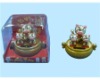 Wholesale ABS Solar Nodding Cartoon&Action Figure cow