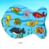 Wholesale wooden fishing puzzle