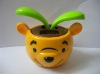 Wholesale middle solar flower --- solar flower pot