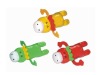Wholesale wind-up toys(3 color), wind-up cartoon swimming cow