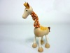 Wooden craft giraffe