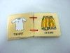 Wholesale Educational wooden toy learning book