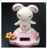 Wholesale Cute rabbit solar power flip flap toy