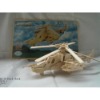 Wholesale Plane 3D wooden jigsaw puzzles