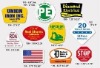 Wholesale 2011 customize stickers and decals with high quality