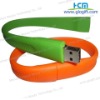 Wholesale Fashion silicone rubber usb bracelet