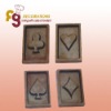 Wholesale PC Chocolate Mould--Poker Face Shape-- New