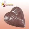Wholesale PC Chocolate Mould-- Beautiful Heart Shape-- Non-stick