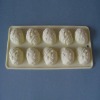 Wholesale 10 Cups Silicone Egg&Rabbit Chocolate Cube Tray