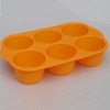 Wholesale Silicone 6 Cups Texas Muffin Pan