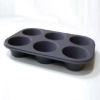 Wholesale Silicone 6 Cups Muffin Pan