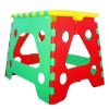 Wholesale folded plastic chair