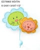 Wholesale wooden baby products coat rack