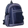 Wholesale 16 inch backpack with blue and grey color