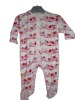 Wholesale color flower baby girl's romper
