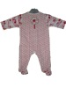 color spots baby girl's romper