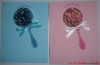 Wholesale Baby Shower Candy Rattle Invitation