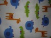 Wholesale baby product printed flannel