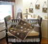 Wholesale 9pcs cotton baby bedding set (Model number: BS-009)