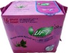 Wholesale Double Patented Third-Generation UFT Herbal Sanitary Feminine Napkins_Overnight Use