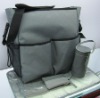 Wholesale fashion polyester baby nappy bag