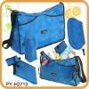 Wholesale fashion shoulder baby diaper bag
