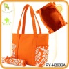 Wholesale fashion canvas tote diaper bag