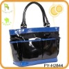 Wholesale fashion patent pu tote baby diaper bag