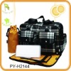 Wholesale Black Check Diaper Bag