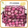 Wholesale polyester dot diaper bag