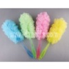 Wholesale Bath mesh flower with crystal handle