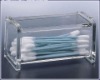 Wholesale Transparent Acrylic cotton sticks box,Acrylic box