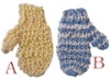 Wholesale Sisal bath scrubber glove