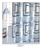 polyester striped shower curtains/Shower Curtain