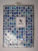 printed PVC shower curtain