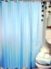 waterproof PVC/PEVA printed shower curtain