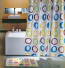 100% polyester shower curtain