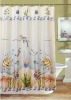 airbrush polyester shower curtain