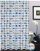 Wholesale polyester shower curtain-stock