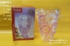 Wholesale flower pattern glass vase