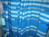 Wholesale PVC Printed Strip Bath Curtain
