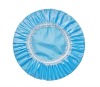 Wholesale plain color polyester shower cap