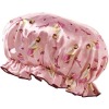 Wholesale printed sateen shower cap